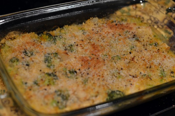 Broccoli, Cheese & Quinoa Casserole