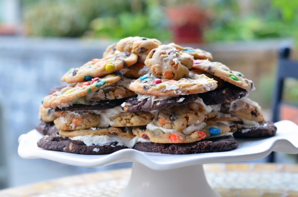 Triple Cookie Stack Cake