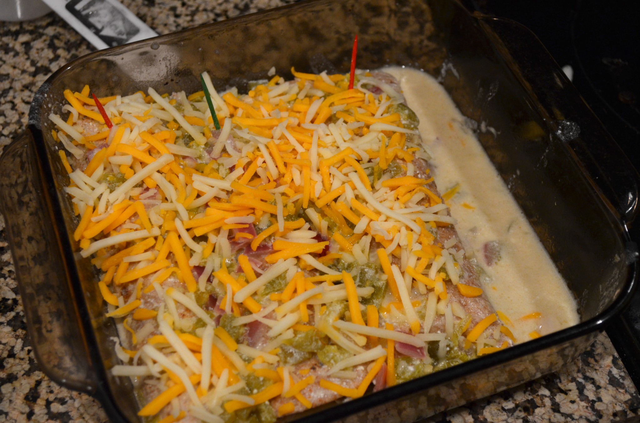 Chicken and Sour Cream Enchiladas with Green Chiles