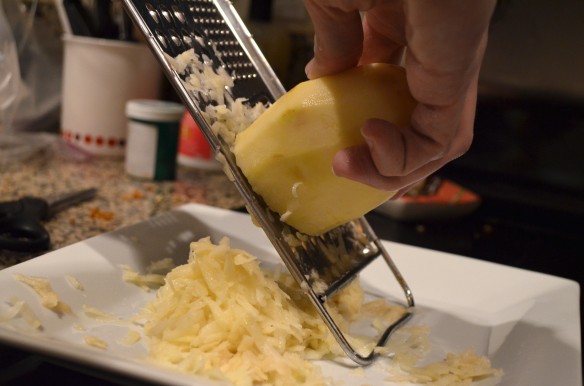 Chili-Cheese Latkes