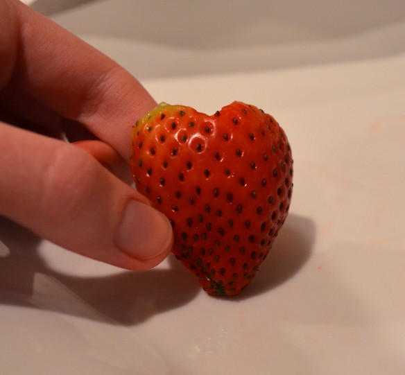 Heart Shaped Chocolate Covered Strawberries