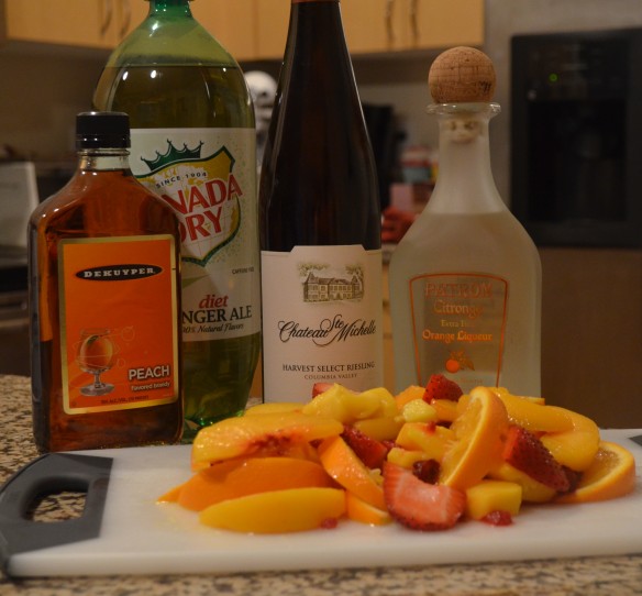 Peachy Orange Sangria