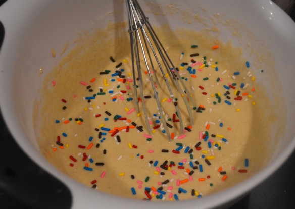 Cake Batter Waffles + A Very Special Day!