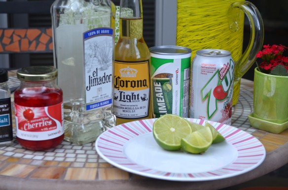 Cherry Beer Margaritas Cheat