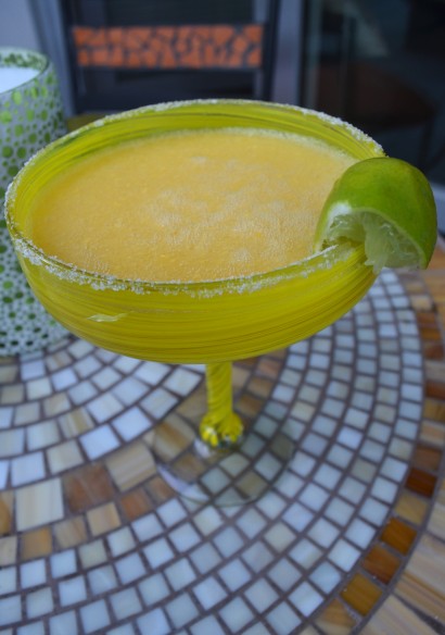 Frozen Mango Margaritas