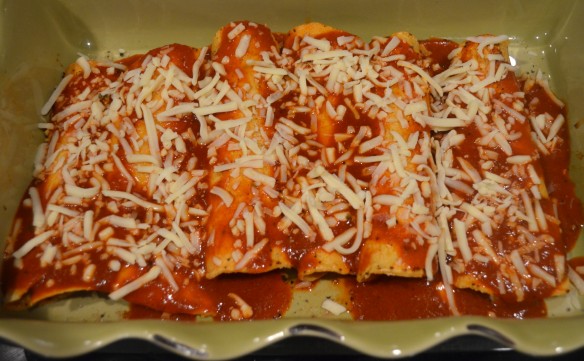 White Bean Enchiladas