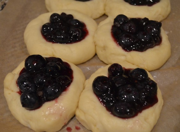 Blueberry Kolaches