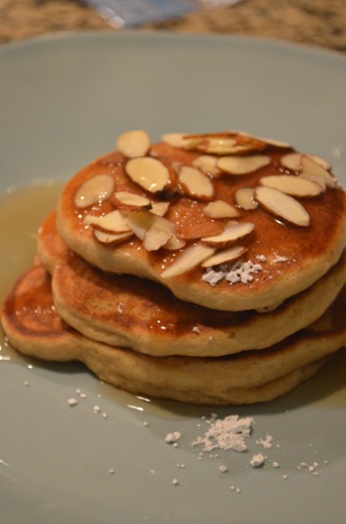 Peanut Butter Pancakes (for one)