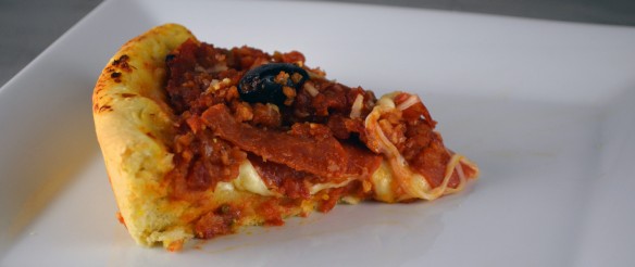 Chicago-Style Deep Dish Pizza