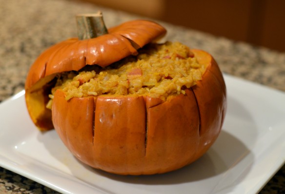 Pumpkin Fried Rice— Take 1