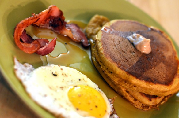 Fluffy Pumpkin Pancakes