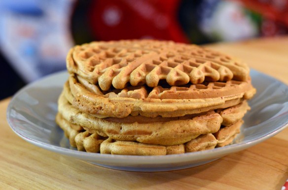 Gingerbread Waffles