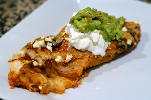 Butternut Squash Enchiladas