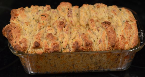 Cheesy Bacon Ranch Pull Apart Bread