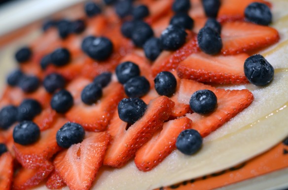 Strawberry & Blueberry Galette