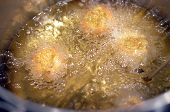 Deep Fried Matzo Balls