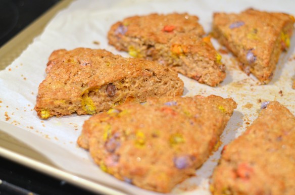 Oatmeal Banana Bread Scones