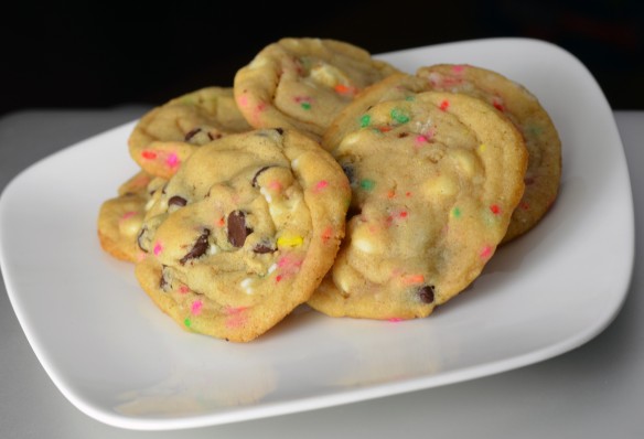 Funfetti Chocolate Chip Cookies