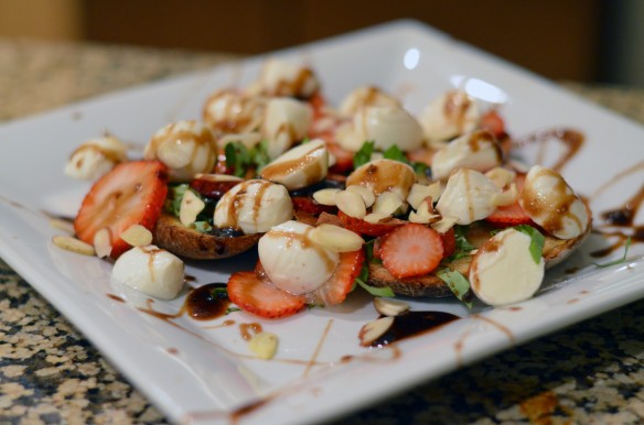 Strawberry Caprese Salad