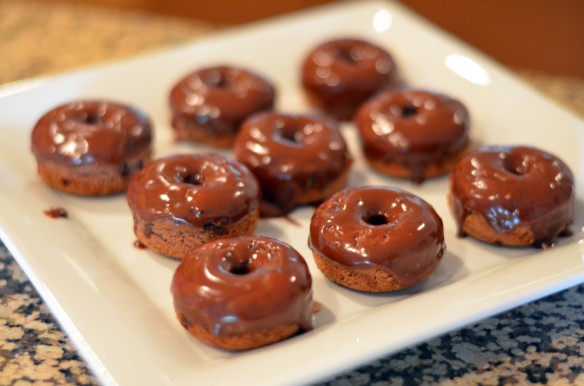Spicy Chocolate Donuts
