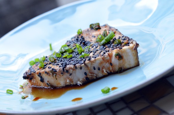 Sesame Crusted Swordfish Steaks