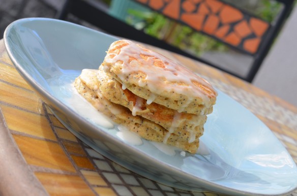 Lemon Poppyseed Pancakes