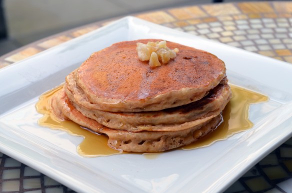 Crystallized Ginger Pancakes