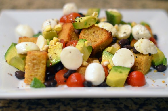 Cornbread Panzanella