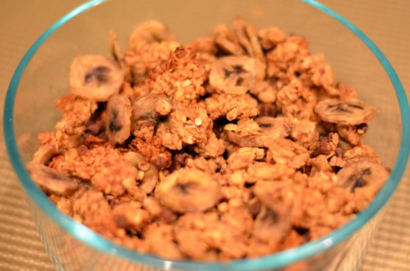 Peanut Butter and Banana Granola