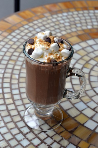 S'mores Banana Milkshake