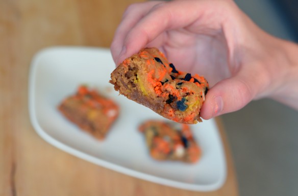 Candy Corn Oreo Blondies