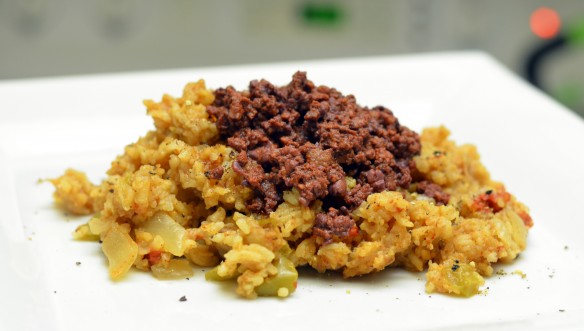 Red Wine Chorizo & Crockpot Spanish Rice- FAIL