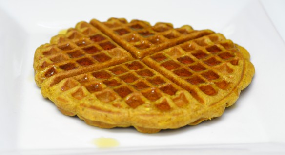 Brown Butter Pumpkin Waffles