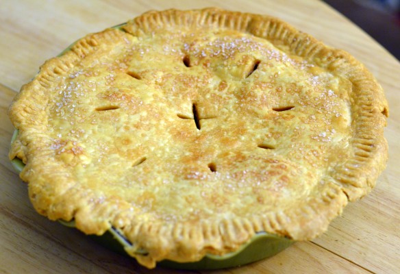 Hot Buttered Rum Apple Pie