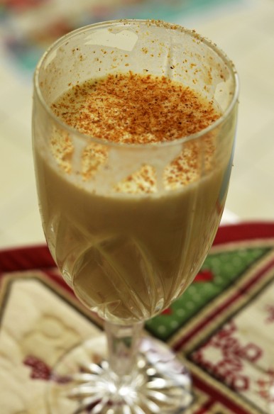 Boozy Christmas Eggnog