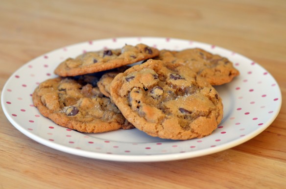 Chocolate Chip & Crystallized Ginger Cookies