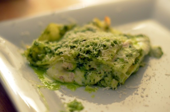 Pesto Chicken Lasagna