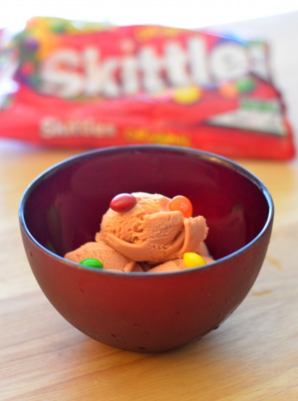 Skittles Ice Cream