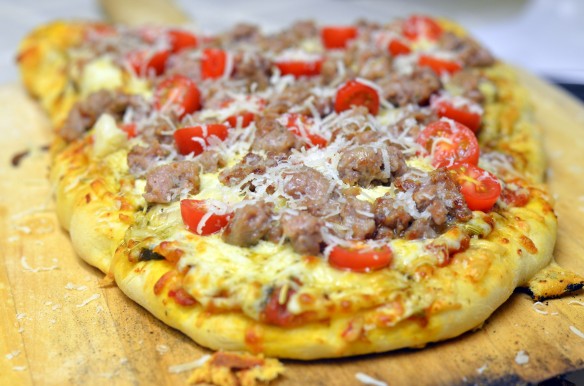 Fennel Sausage Pizza