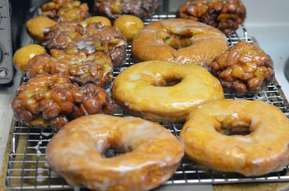 Top Pot Glazed Rings and Apple Fritters