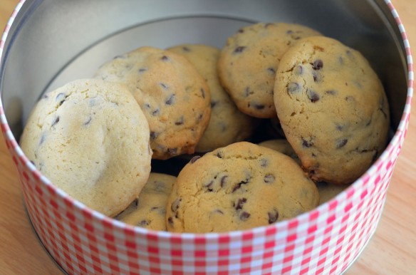 Cadbury Creme Stuffed Chocolate Chip Cookies