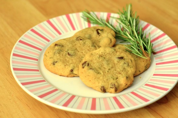 Rosemary Chocolate Chip Cookies
