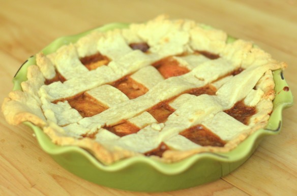 Chipotle Peach Pie