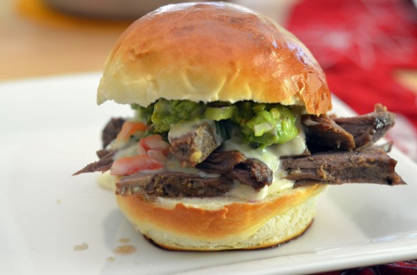 Beef Fajita Burger