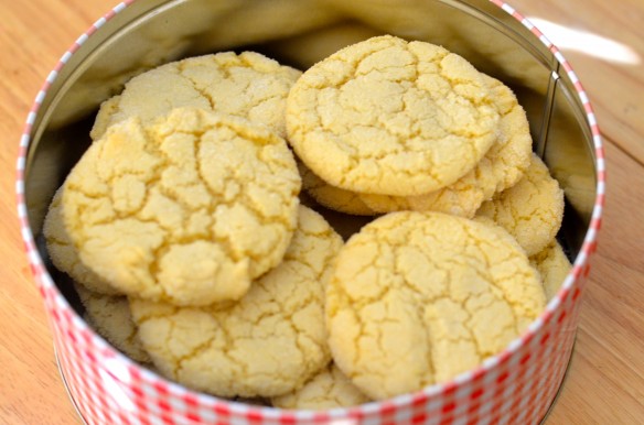 Blood Orange Olive Oil Cookies