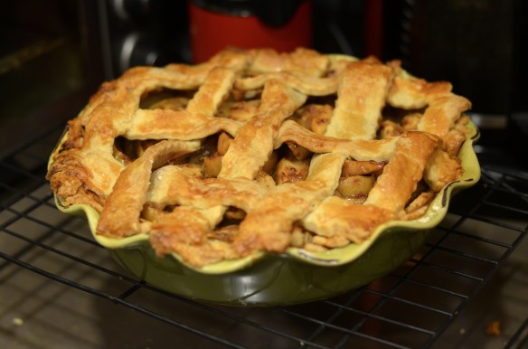 Salted Caramel Apple Pie