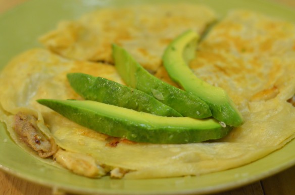 Leftover Turkey Chipotle Cranberry Quesadillas