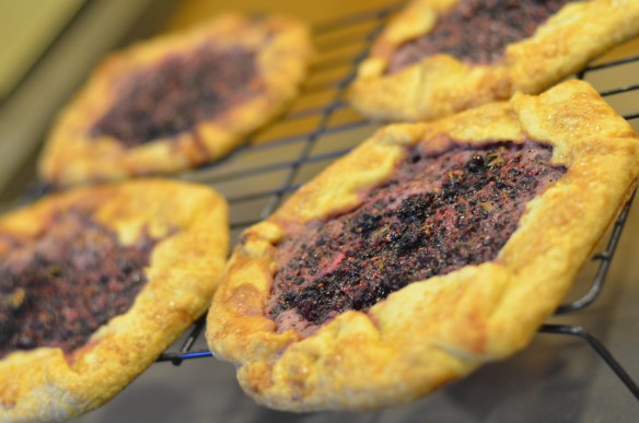 Blackberry Thyme Crostatas